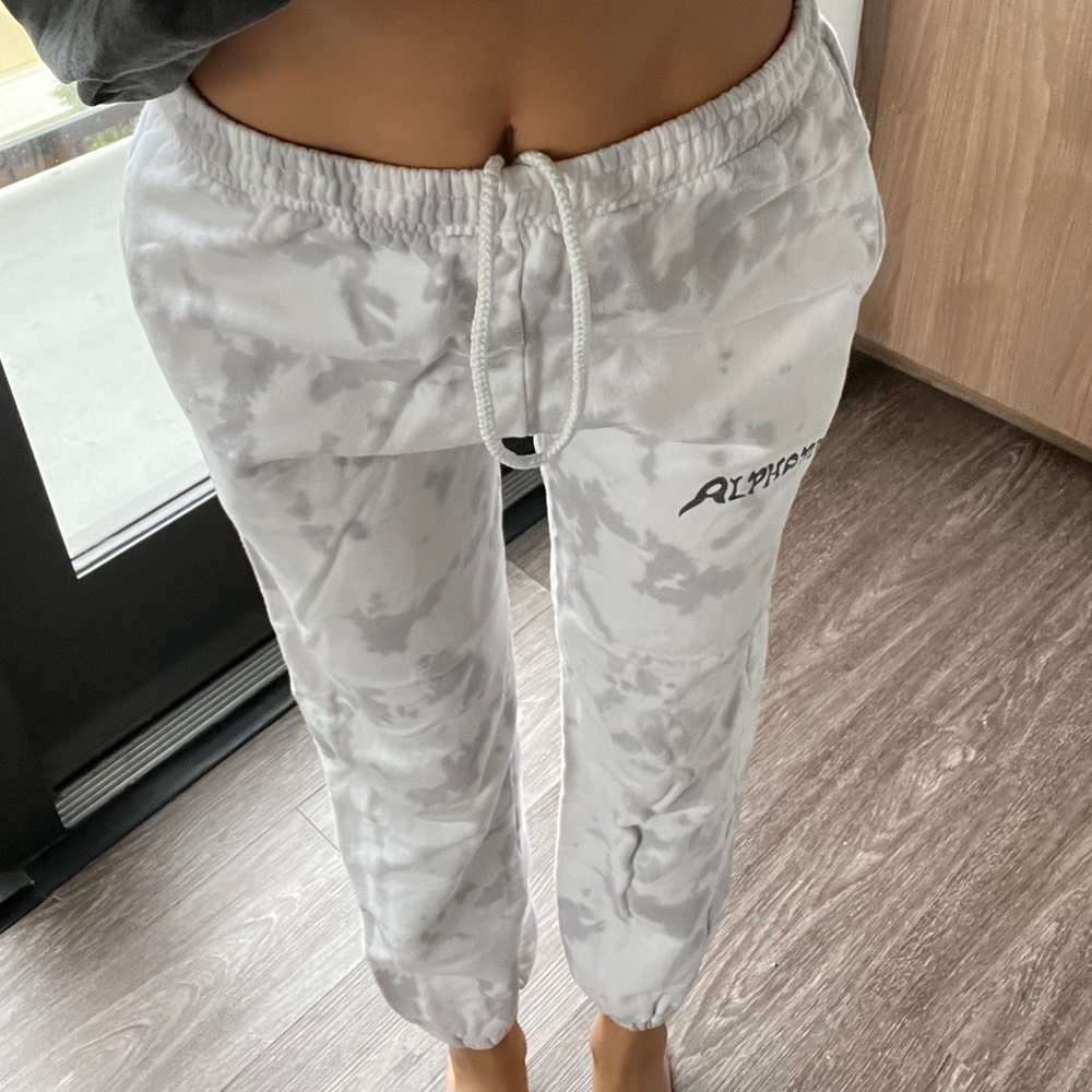 Alpha Phi tie dye sweatpants